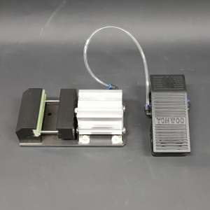 Pneumatic Shaft Vise w / Foot valve